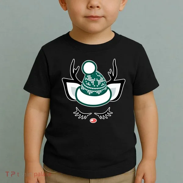 Christmas Unicorn Reindeer Toddler T-Shirt