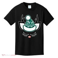 Christmas Unicorn Reindeer Kids T-Shirt thumb 0