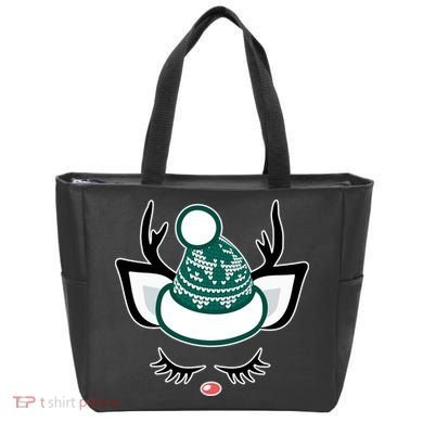 Christmas Unicorn Reindeer Tote Bag