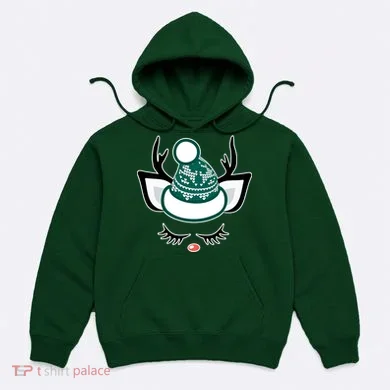 Christmas Unicorn Reindeer Hoodie