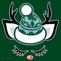 Christmas Unicorn Reindeer Hoodie thumb 7