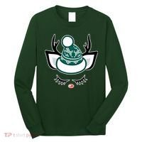 Christmas Unicorn Reindeer Long Sleeve Shirt thumb 0