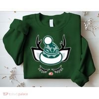 Christmas Unicorn Reindeer Sweatshirt thumb 2