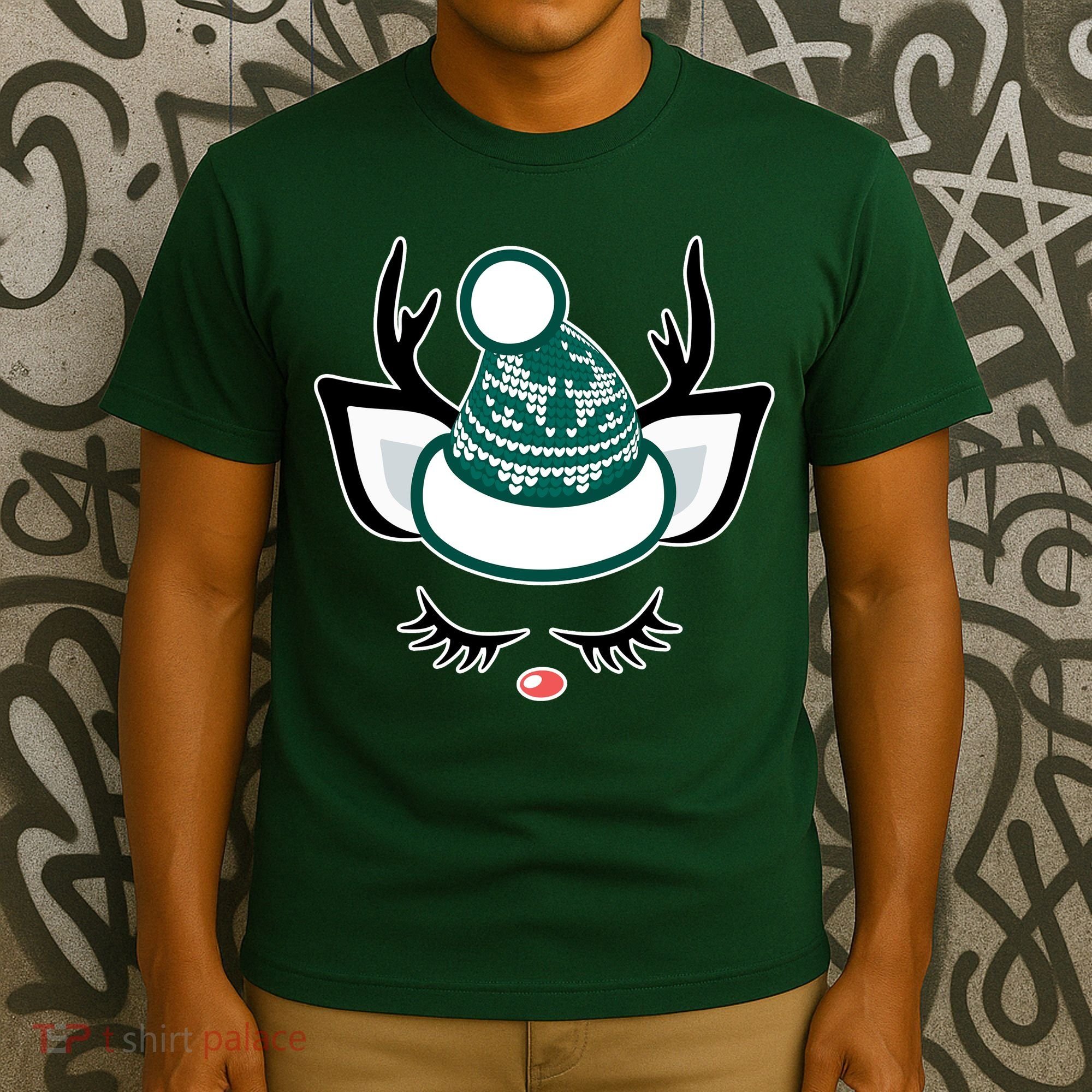 Christmas Unicorn Reindeer T-Shirt