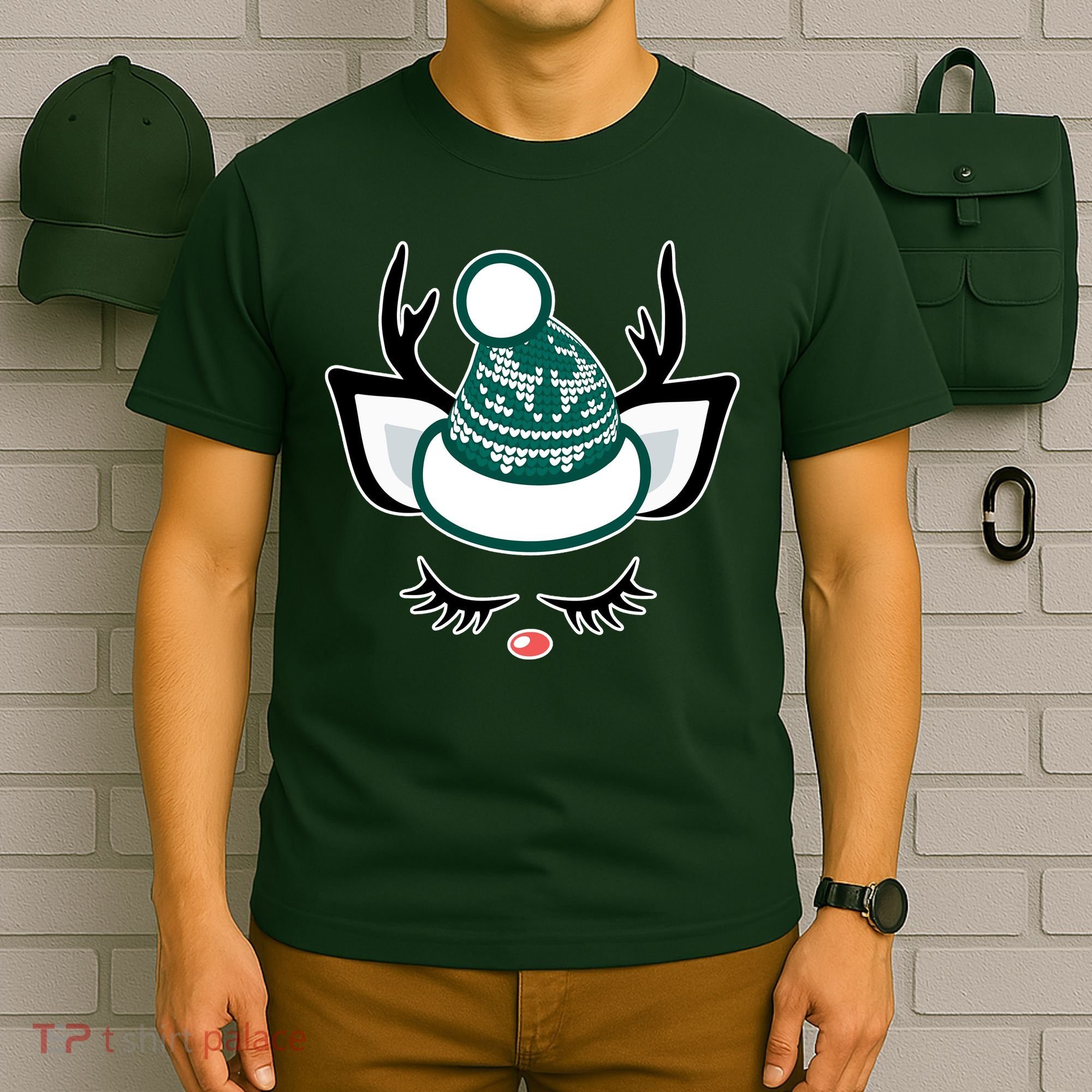 Christmas Unicorn Reindeer T-Shirt