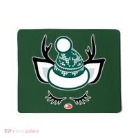 Christmas Unicorn Reindeer Mousepad thumb 0