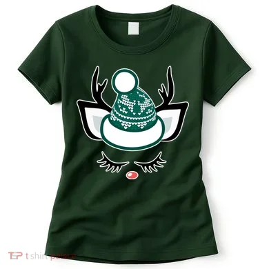Christmas Unicorn Reindeer Women's T-Shirt