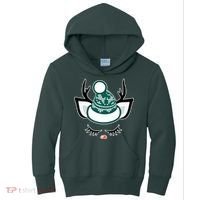 Christmas Unicorn Reindeer Kids Hoodie thumb 0