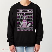 Christmas Unicorn Ugly Sweater Women's Sweatshirt thumb 0