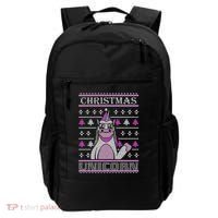 Christmas Unicorn Ugly Sweater Backpack thumb 0