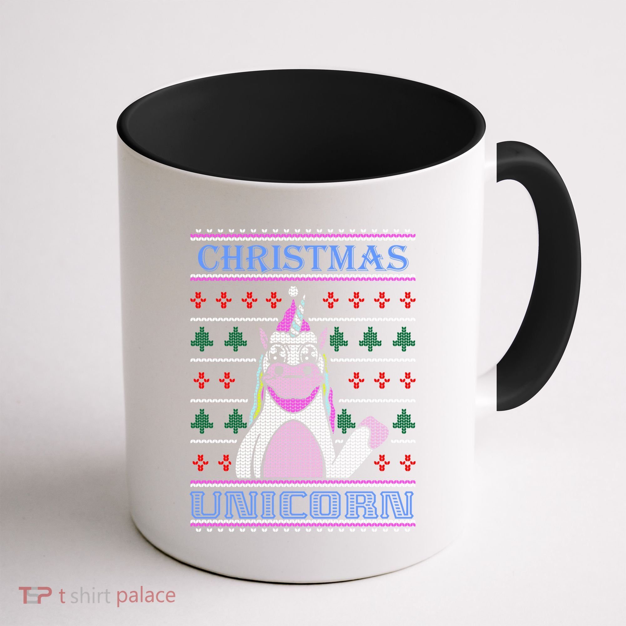 Christmas Unicorn Ugly Sweater Coffee Mug