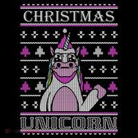 Christmas Unicorn Ugly Sweater Tote Bag thumb 4