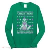Christmas Unicorn Ugly Sweater Long Sleeve Shirt thumb 0