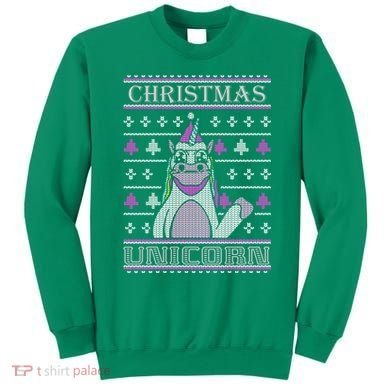 Christmas Unicorn Ugly Sweater Sweatshirt
