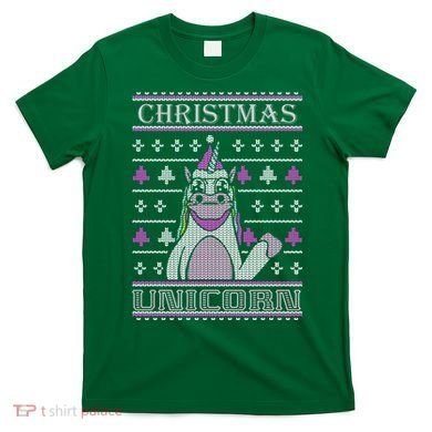 Christmas Unicorn Ugly Sweater T-Shirt