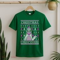 Christmas Unicorn Ugly Sweater T-Shirt thumb 2
