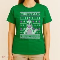 Christmas Unicorn Ugly Sweater T-Shirt thumb 4