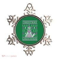 Christmas Unicorn Ugly Sweater Ornament thumb 0