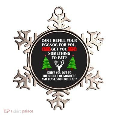 Christmas Vacation Quote Left For Dead Ornament