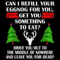 Christmas Vacation Quote Left For Dead Kids Long Sleeve Shirt thumb 2