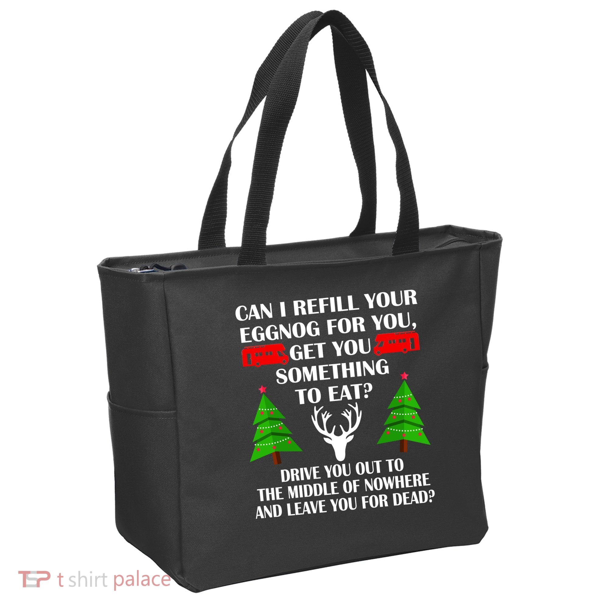 Christmas Vacation Quote Left For Dead Tote Bag