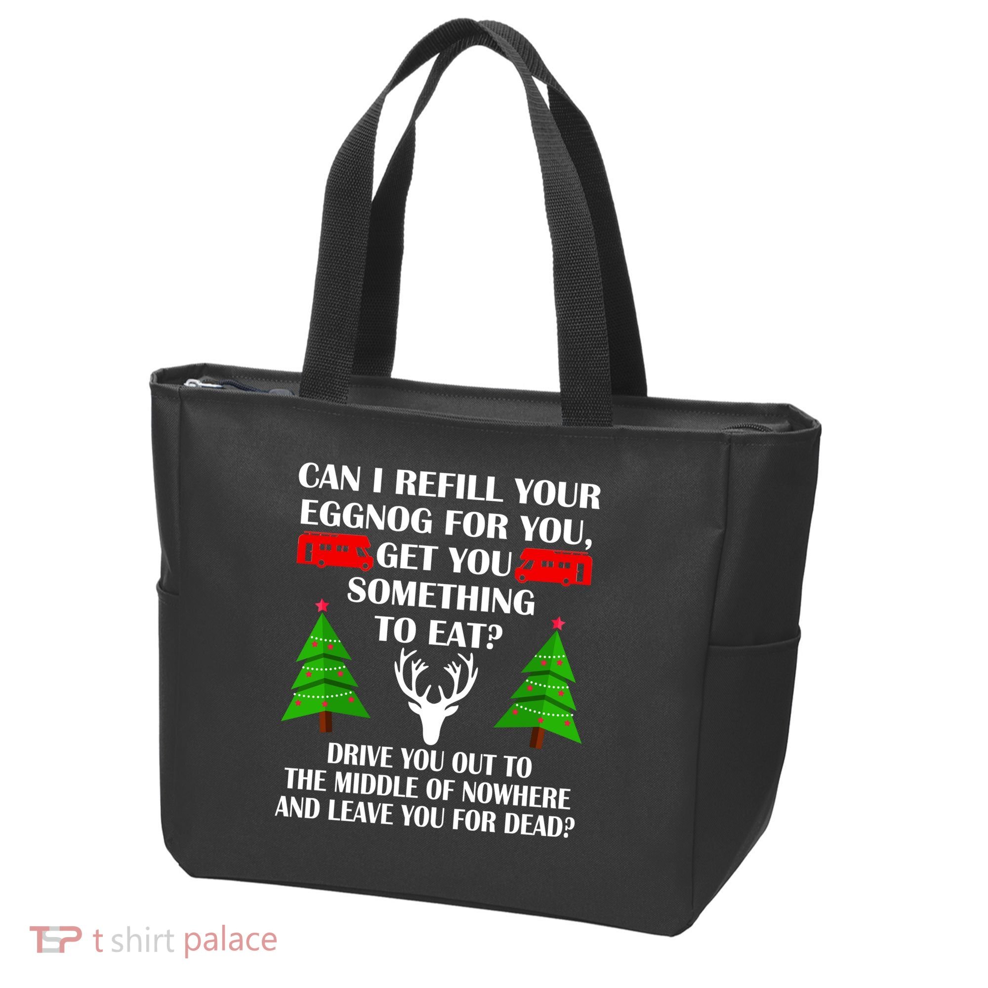 Christmas Vacation Quote Left For Dead Tote Bag
