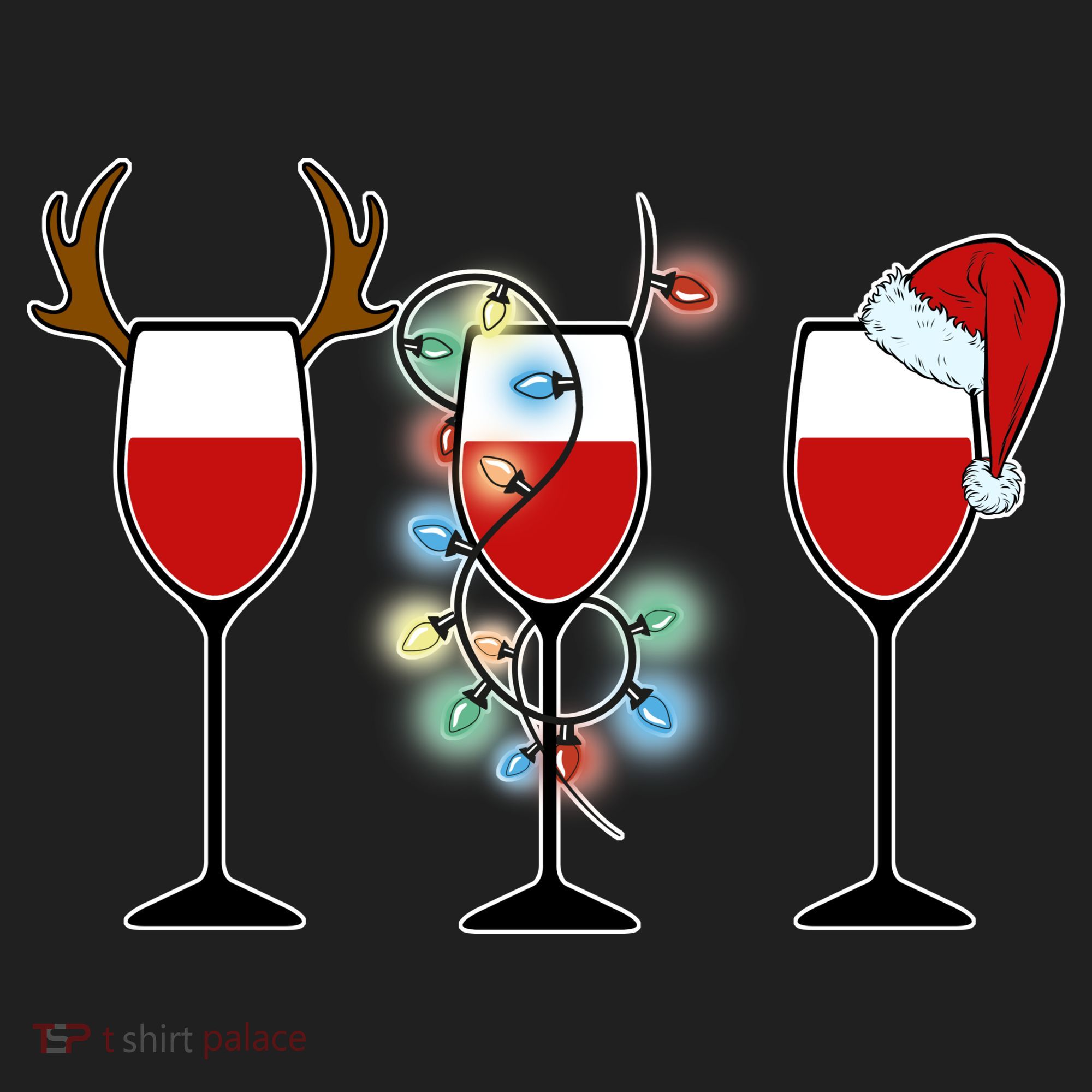 Christmas Wine Party Beanie
