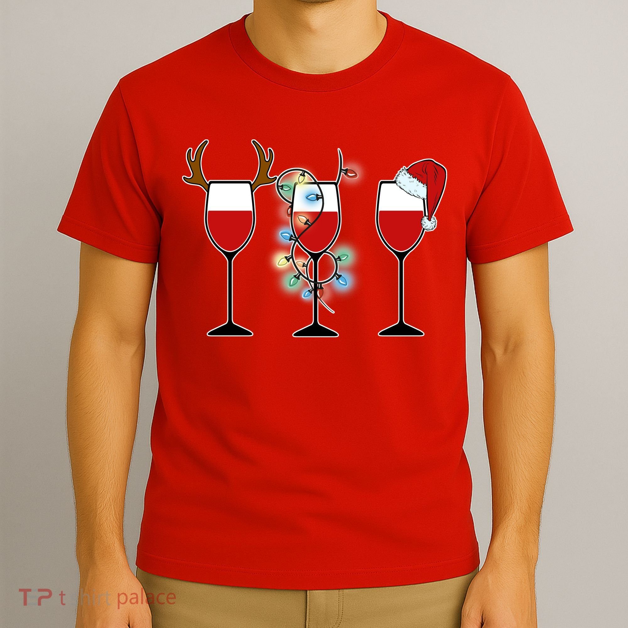 Christmas Wine Party T-Shirt