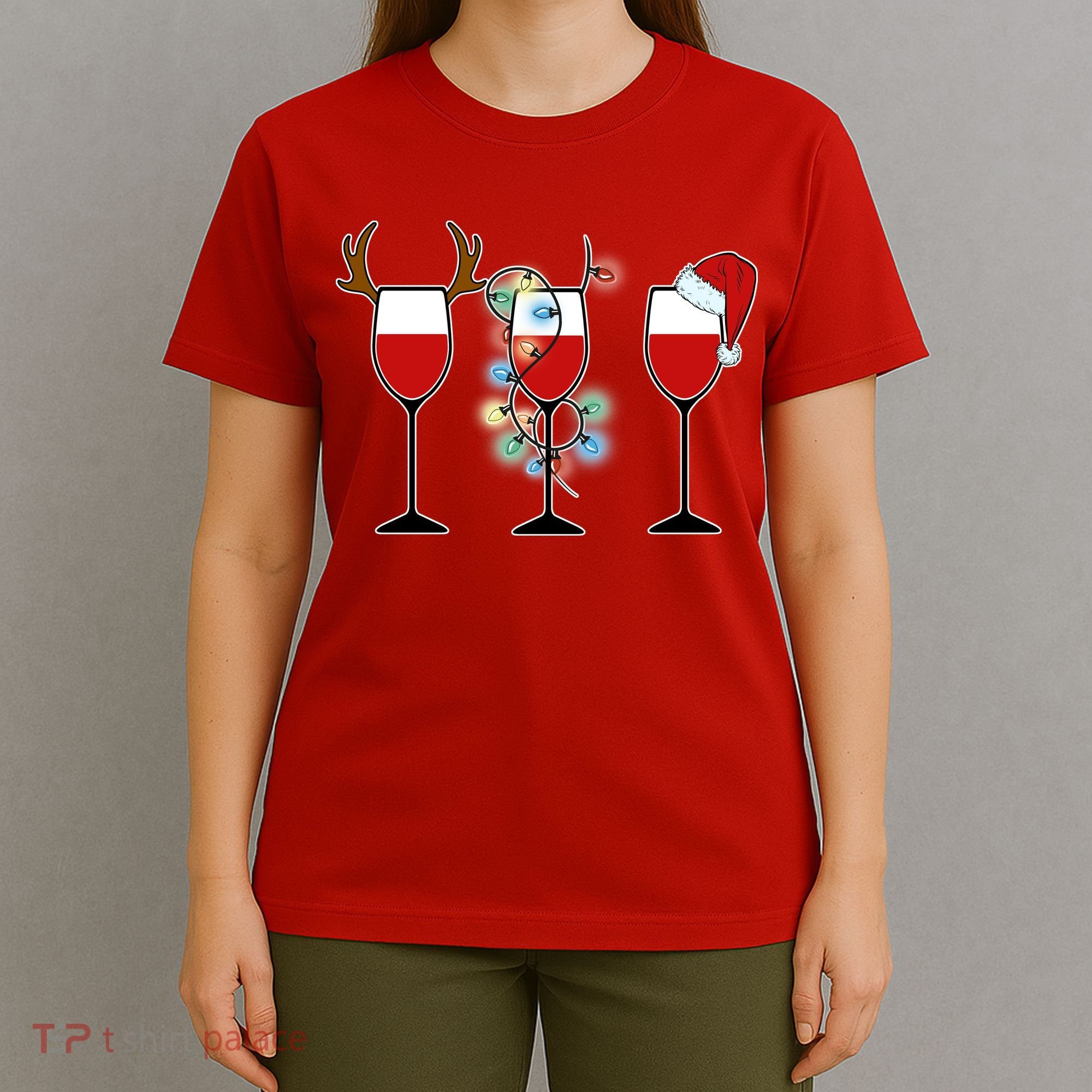 Christmas Wine Party T-Shirt