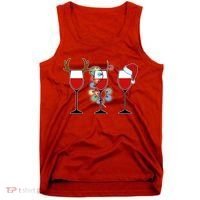 Christmas Wine Party Tank Top thumb 0