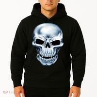 Chrome Skull Hoodie thumb 2