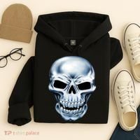 Chrome Skull Hoodie thumb 4