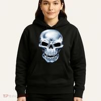 Chrome Skull Hoodie thumb 5
