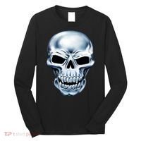 Chrome Skull Long Sleeve Shirt thumb 0