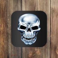 Chrome Skull Coaster thumb 0