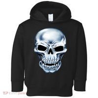 Chrome Skull Toddler Hoodie thumb 0