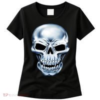 Chrome Skull Women's T-Shirt thumb 0