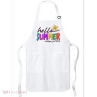 Cute Hello Summer #Happy Last Day Apron thumb 0