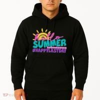 Cute Hello Summer #Happy Last Day Hoodie thumb 2