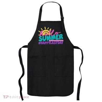 Cute Hello Summer #Happy Last Day Apron