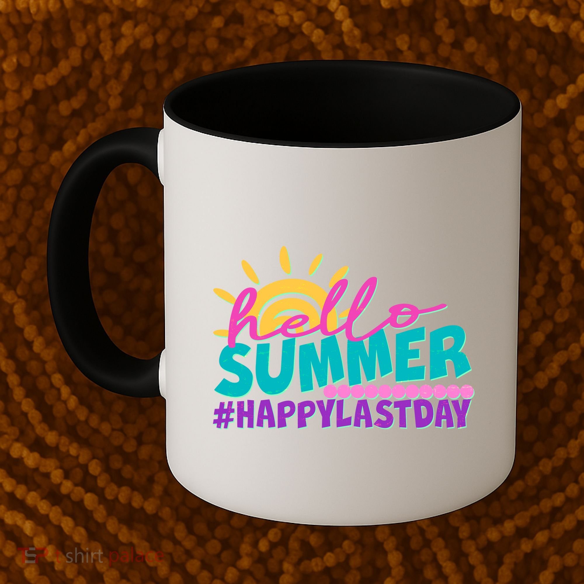 Cute Hello Summer #Happy Last Day Coffee Mug