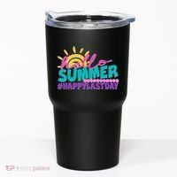 Cute Hello Summer #Happy Last Day Tumbler thumb 0