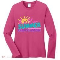 Cute Hello Summer #Happy Last Day Women's Long Sleeve Shirt thumb 0