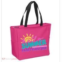 Cute Hello Summer #Happy Last Day Tote Bag thumb 2