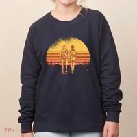Couple Hiking Sunset Women's Sweatshirt thumb 0