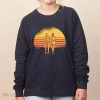 Couple Hiking Sunset Women's Sweatshirt thumb 0