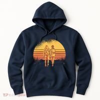 Couple Hiking Sunset Hoodie thumb 0