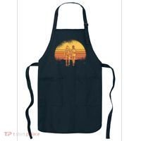 Couple Hiking Sunset Apron thumb 0