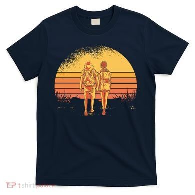 Couple Hiking Sunset T-Shirt