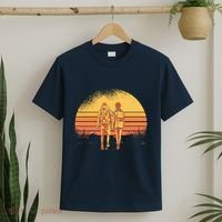 Couple Hiking Sunset T-Shirt thumb 2